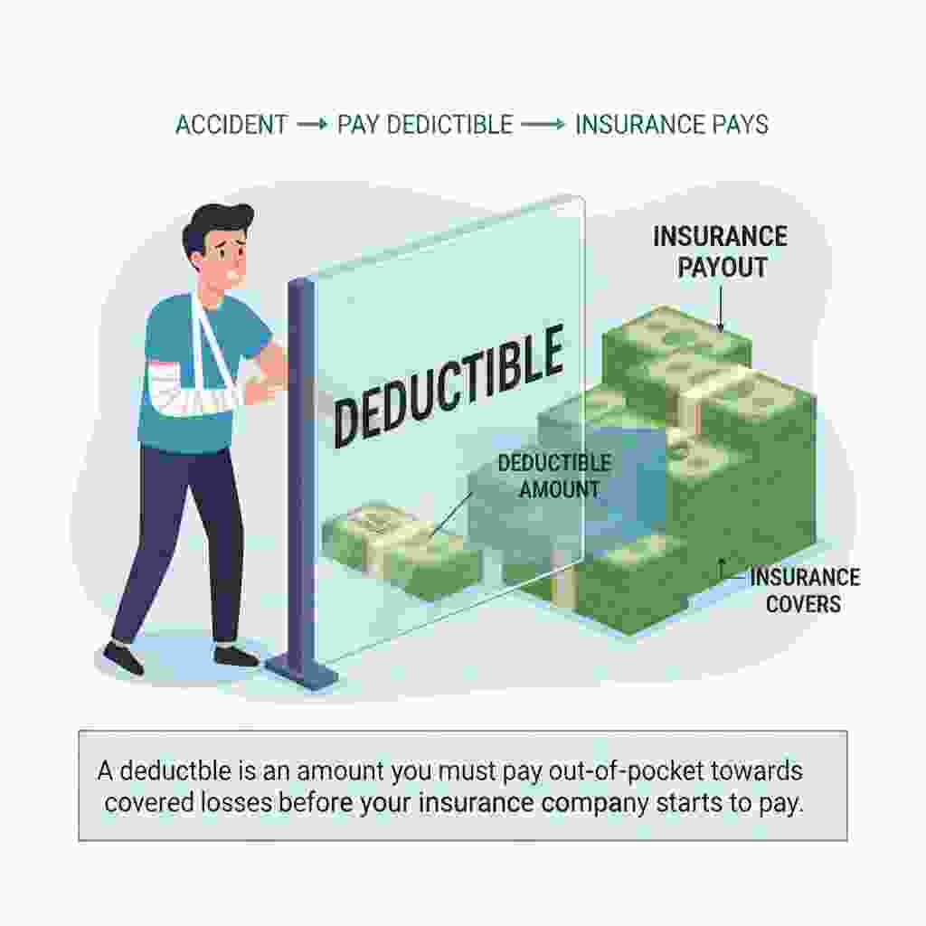 What is a Deductible in Insurance? Definition & How It Works